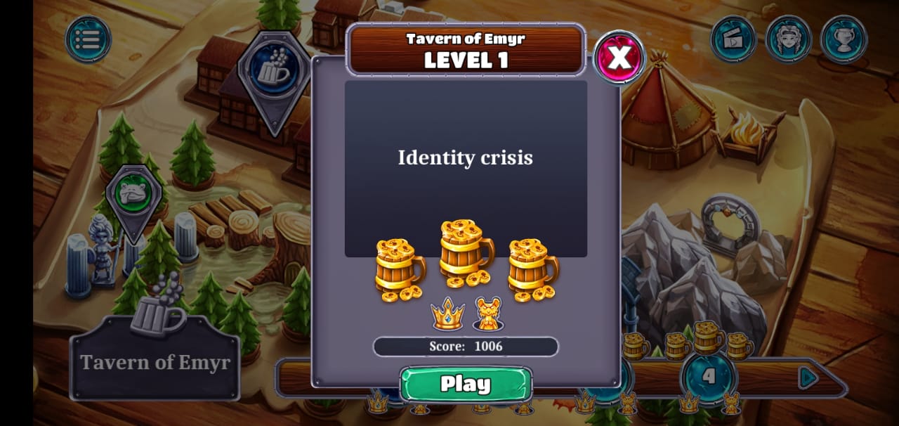 Level 1 Review Game House Barbarous Tavern of Emir