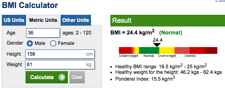 How Fat Am I BMI calculator