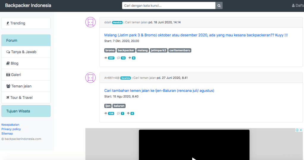 Backpacker Tips in Indonesia backpackerindonesia.com