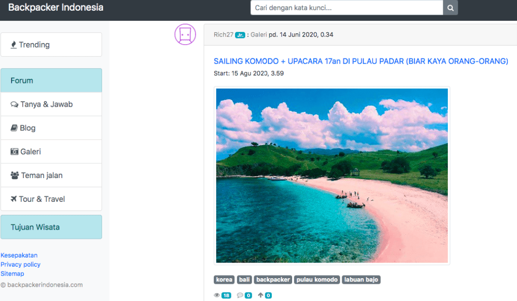 Backpacker Tips in Indonesia backpackerindonesia.com