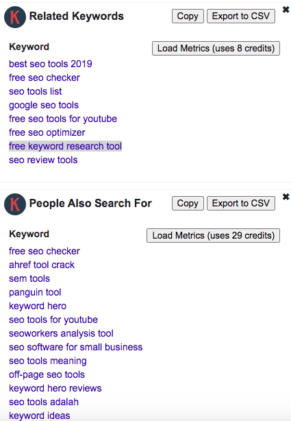 best free SEO tools for bloggers