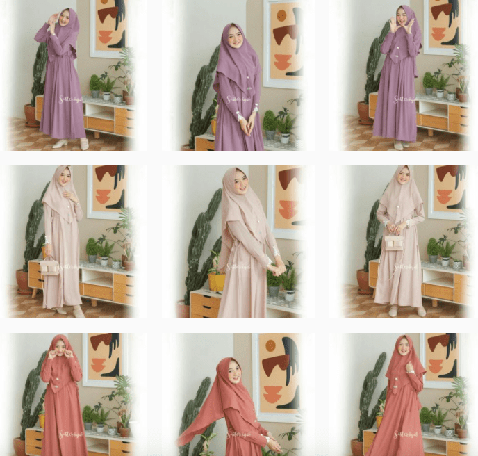 gamis terbaru 2020 remaja