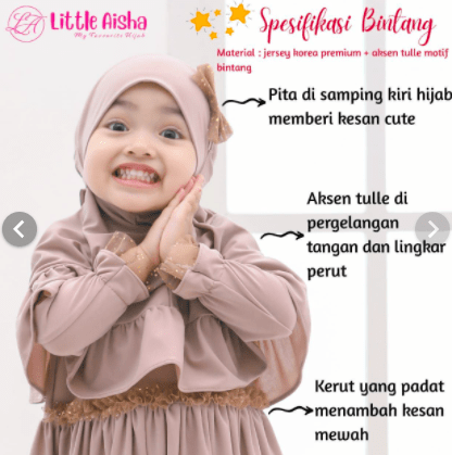 gamis anak terbaru