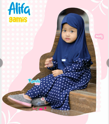 gamis anak terbaru