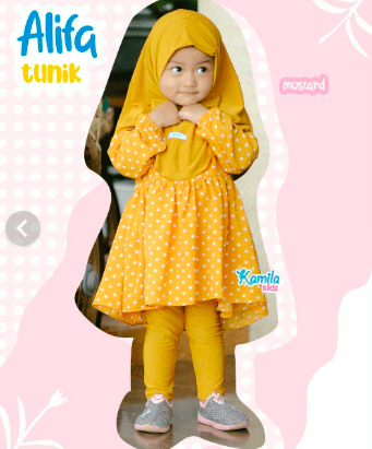 gamis anak terbaru