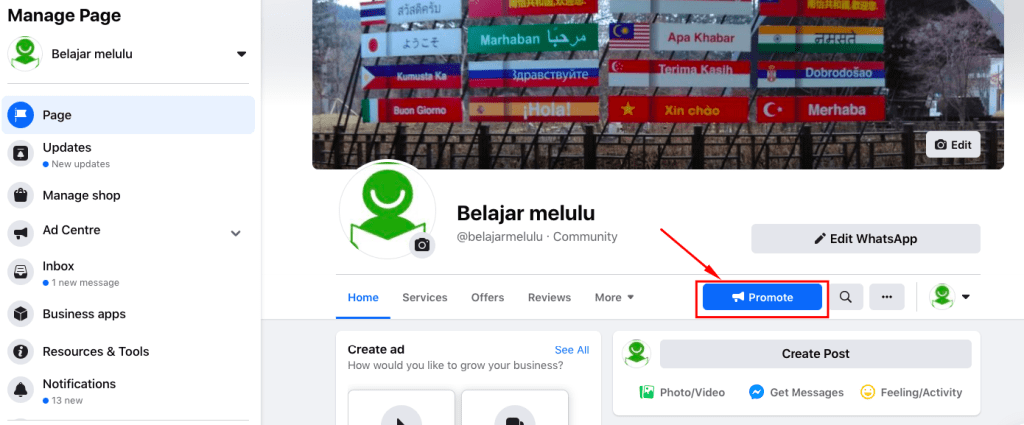 cara membuat Facebook ads 